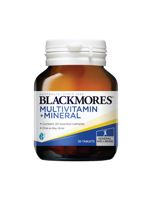 Blackmores Multivitamin + Minerals - 30’S