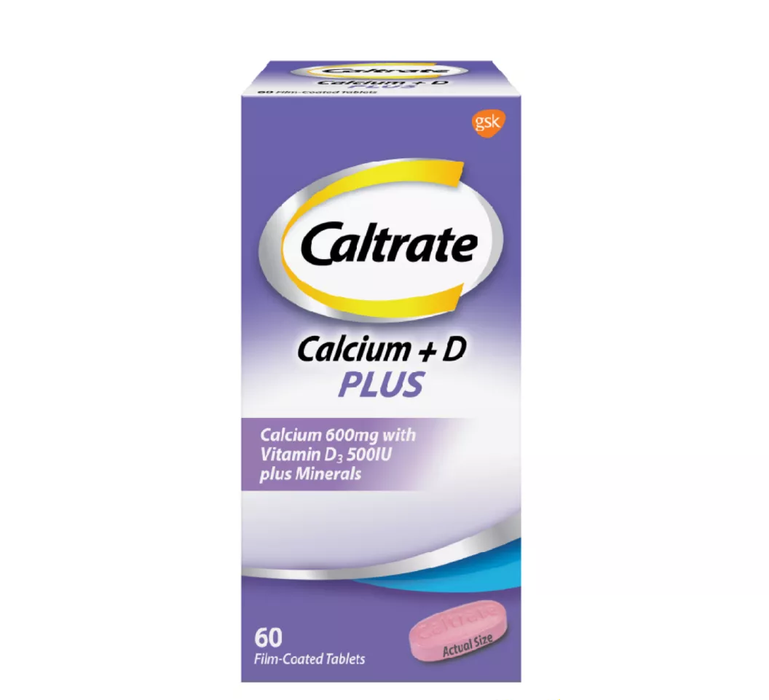 Caltrate Calcium 600 + D Plus - 60’S
