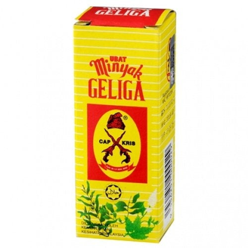 Cap Kris Minyak Geliga Medicated Oil - 5ml
