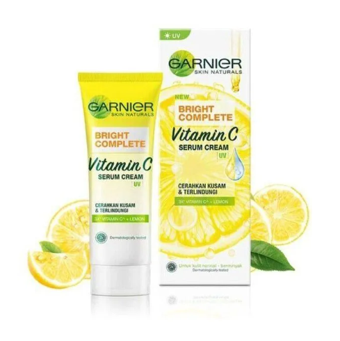 Garnier Bright Complete Vitamin C Serum Cream - 40ml
