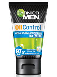 Garnier Men Turbolight Oil Control Icy Scrub - 50ml