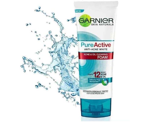 Garnier Pure Active Anti-Acne & Oil Clearing Foam 50ml