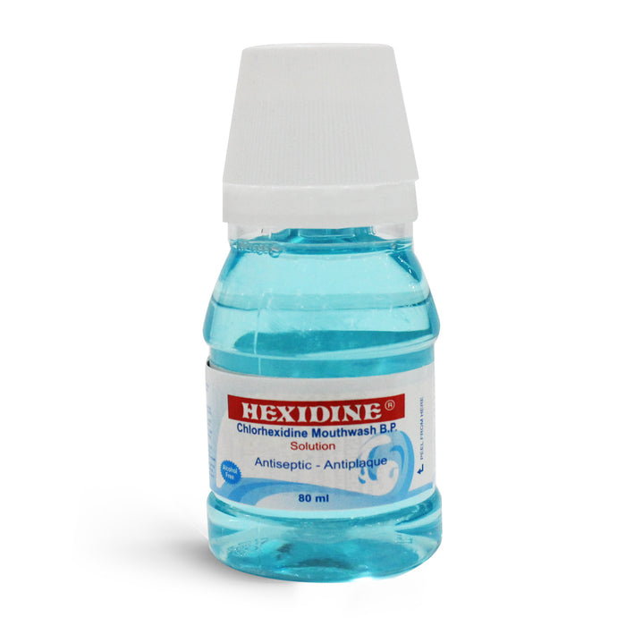 Hexidine- Chlorhexidine Mouthwash Solution - 80ml