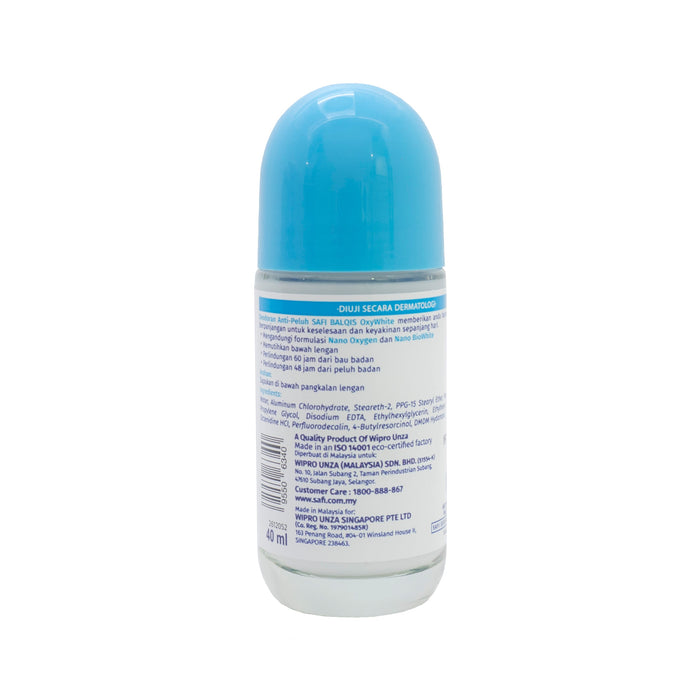 SAFI Balqis Whitening Antiperspirant Deodorant (Blue) - 40ml