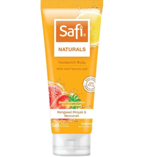Safi Naturals Facial Cleanser (Strawberry Lemon) - 100ml