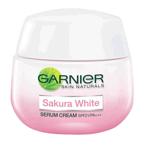 Garnier Sakura White Whitening Serum Cream SPF21 - 50ml