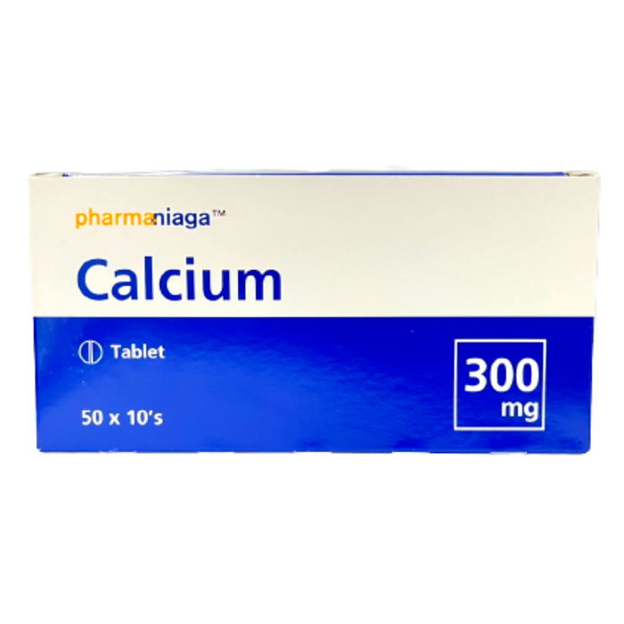 Pharmaniaga Calcium Lactate 300mg - 10's