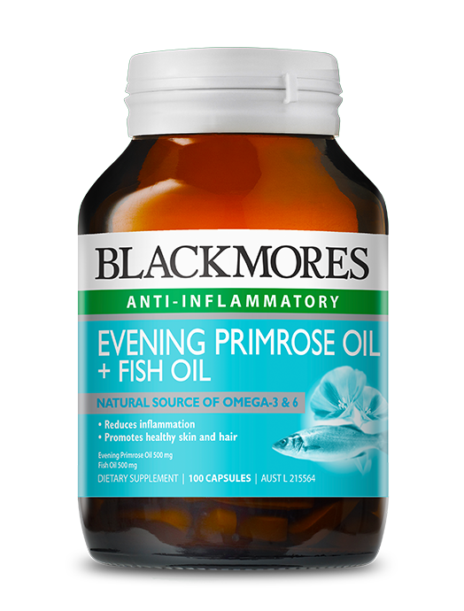 Blackmores Evening Primrose Oil + Fish Oil Capsules - 30'S