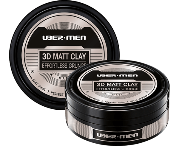 UBERMEN Hair Wax (3D Matt Clay) - 70g